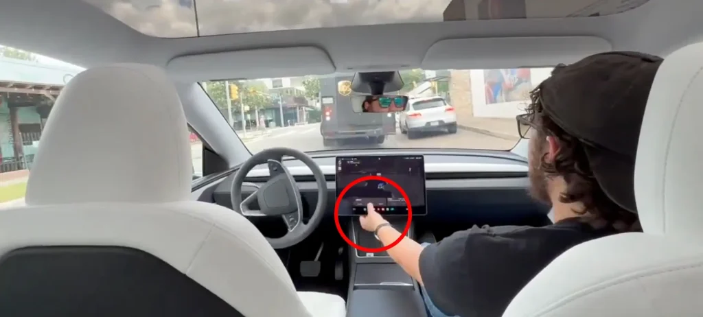 Tesla Robotaxi First Intervention