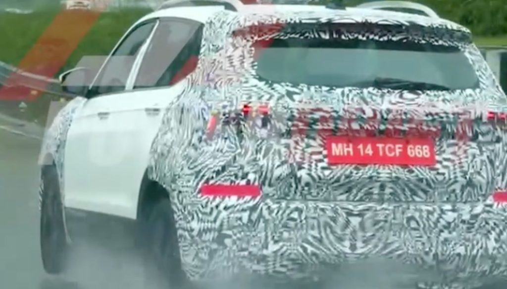 2026 Skoda Kushaq Facelift Spied