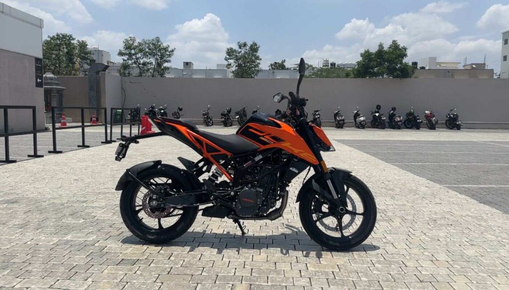 KTM 160 Duke Ride Quality