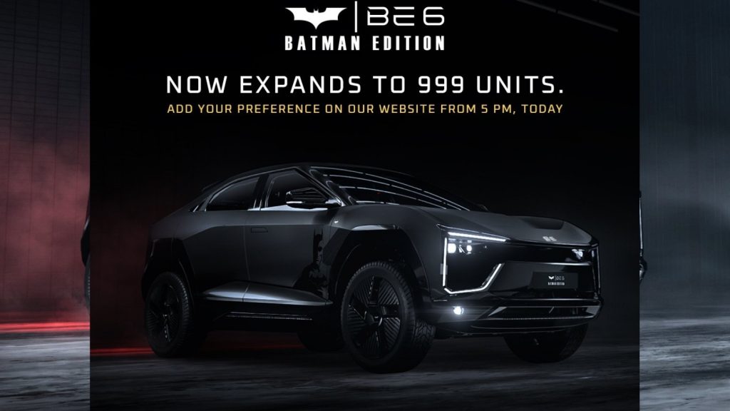 Mahindra BE 6 Batman Edition
