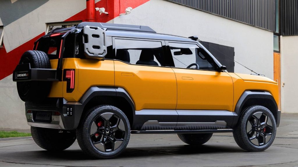 Mahindra Vision S, Mahindra Vision S SUV Concept