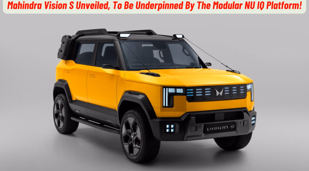 Mahindra Vision S Unveiled