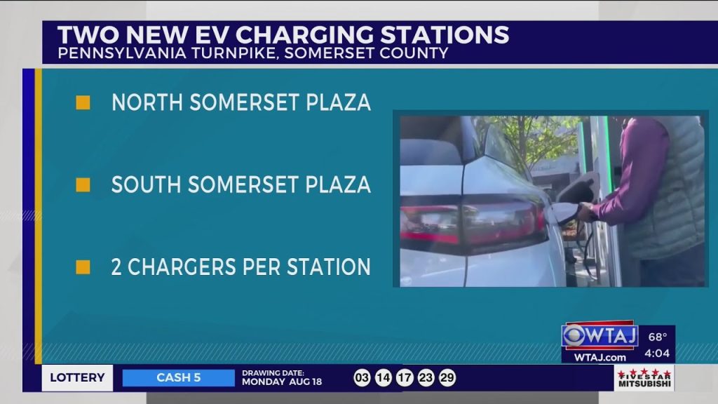 PA Turnpike Expands EV Charging, Pennsylvania Turnpike Adds EV