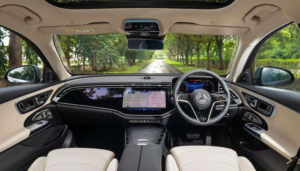 Mercedes Benz E Class LWB Interior