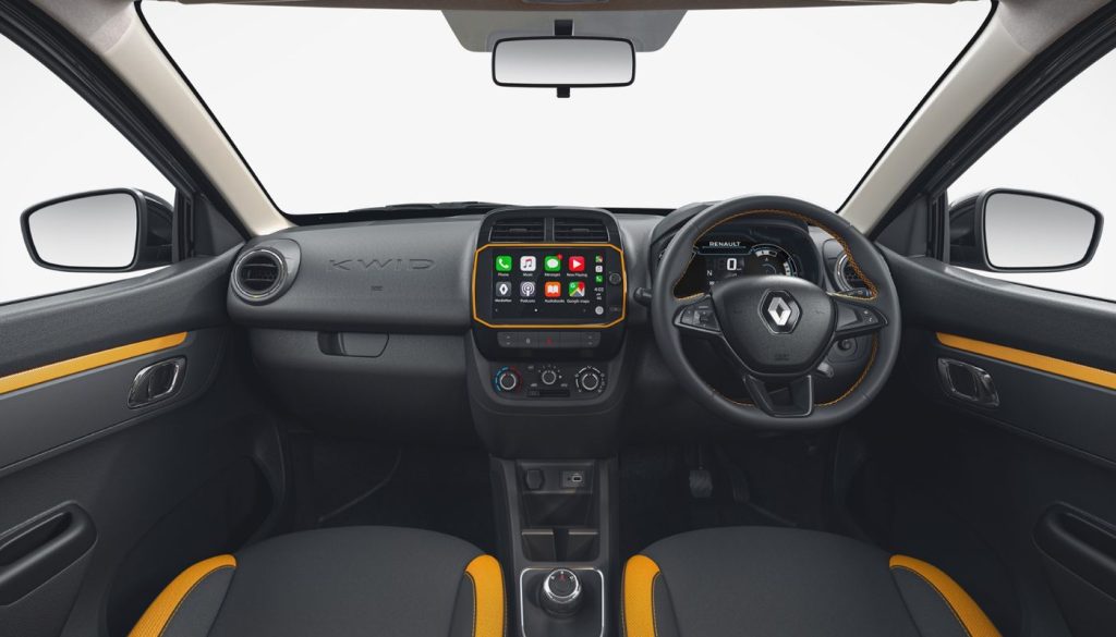 Renault Kwid 10th Anniversary Edition Interior