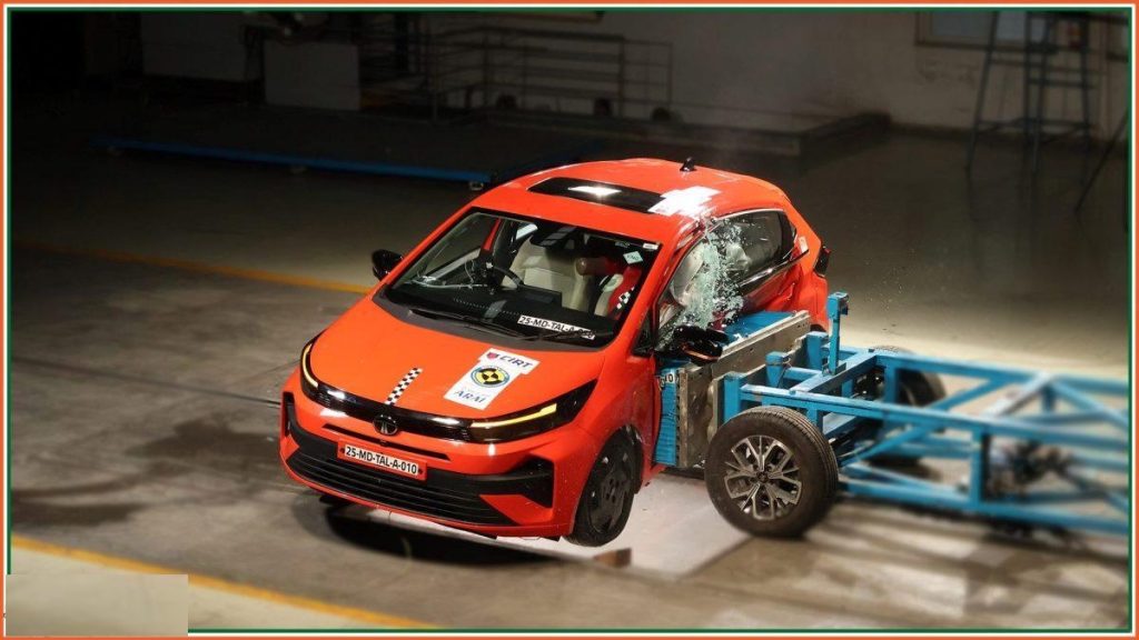 Tata Altroz Facelift Rated 5 Stars in Bharat NCAP Crash Test