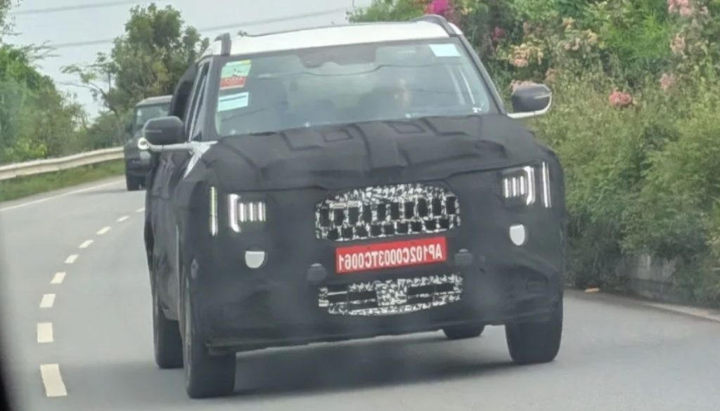 Kia Seltos Spied Testing