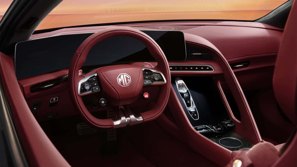 MG Cyberster Interior