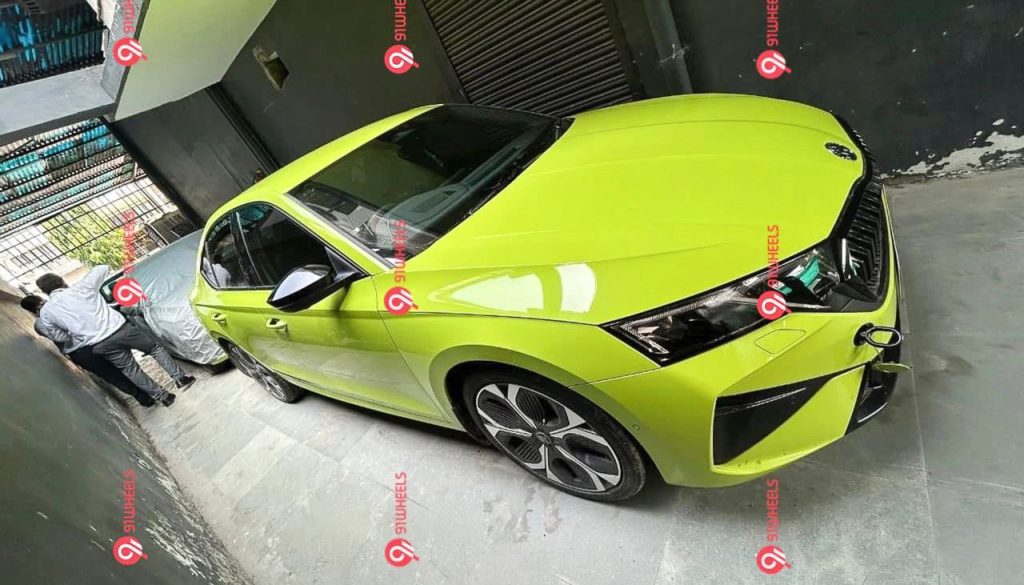 Skoda Octavia vRS Spied