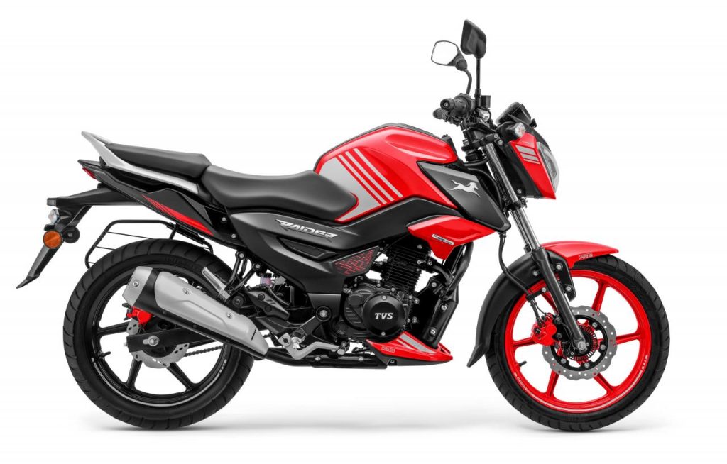 TVS Raider 125 Dual Disc with ABS Launched
