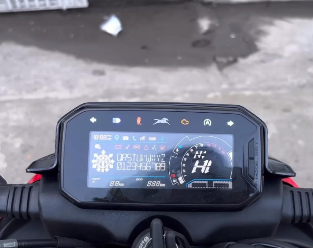 TVS Raider 125 Speedometer