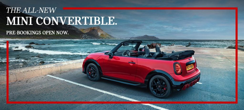 MINI Convertible Pre-Bookings