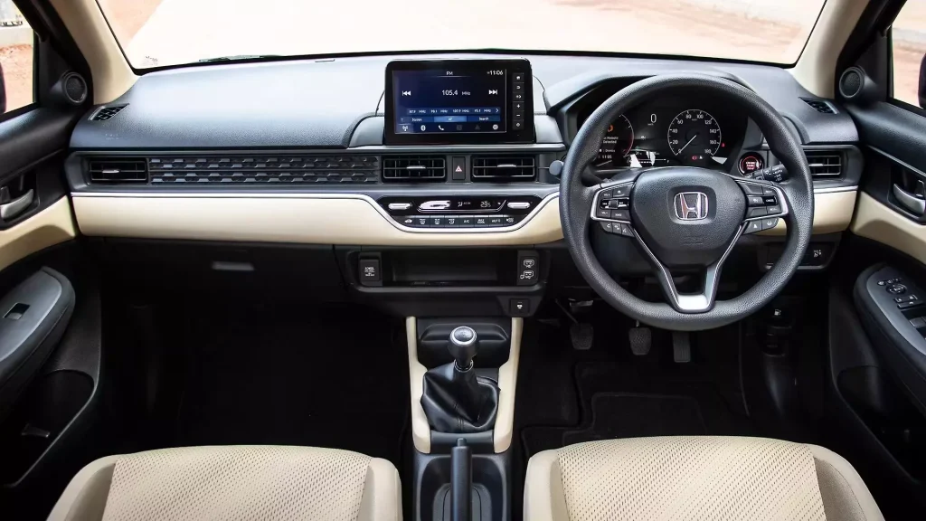 Honda WR-V RS Interior