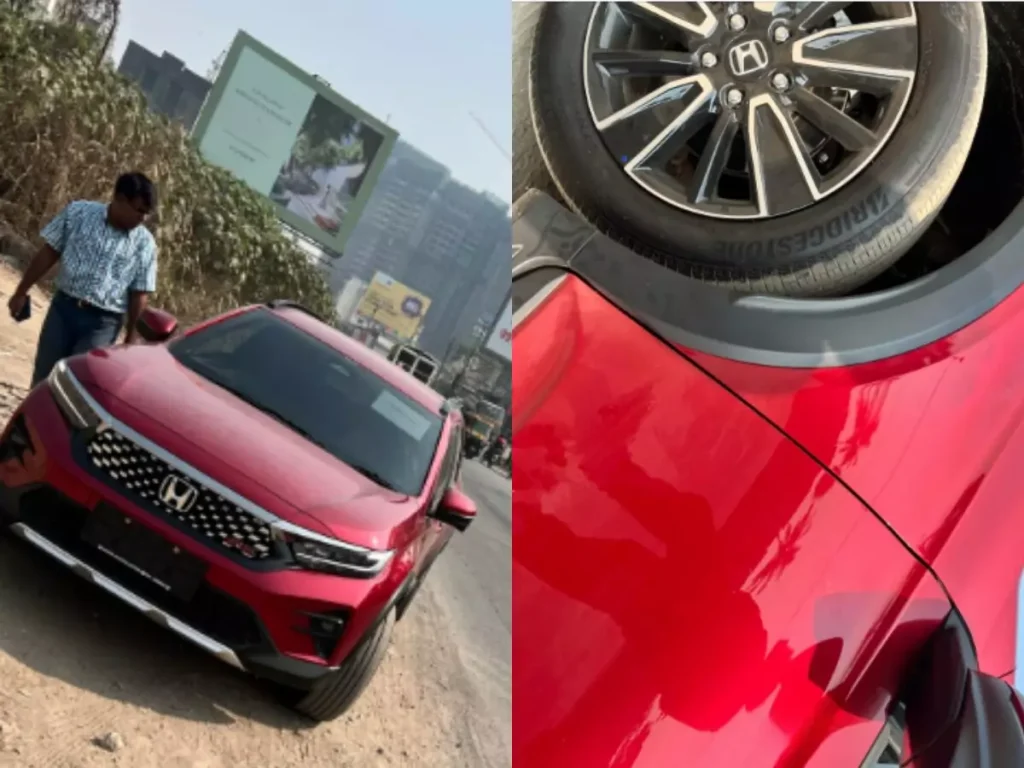 Honda WR-V RS Spotted