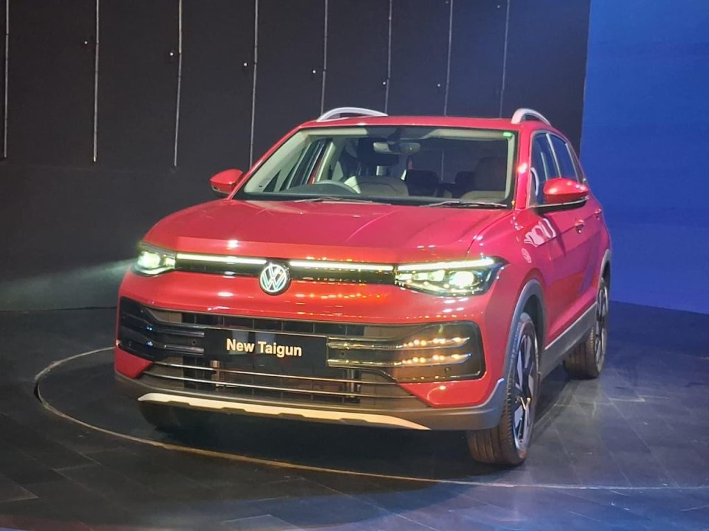 Volkswagen Taigun facelift unveiled in India